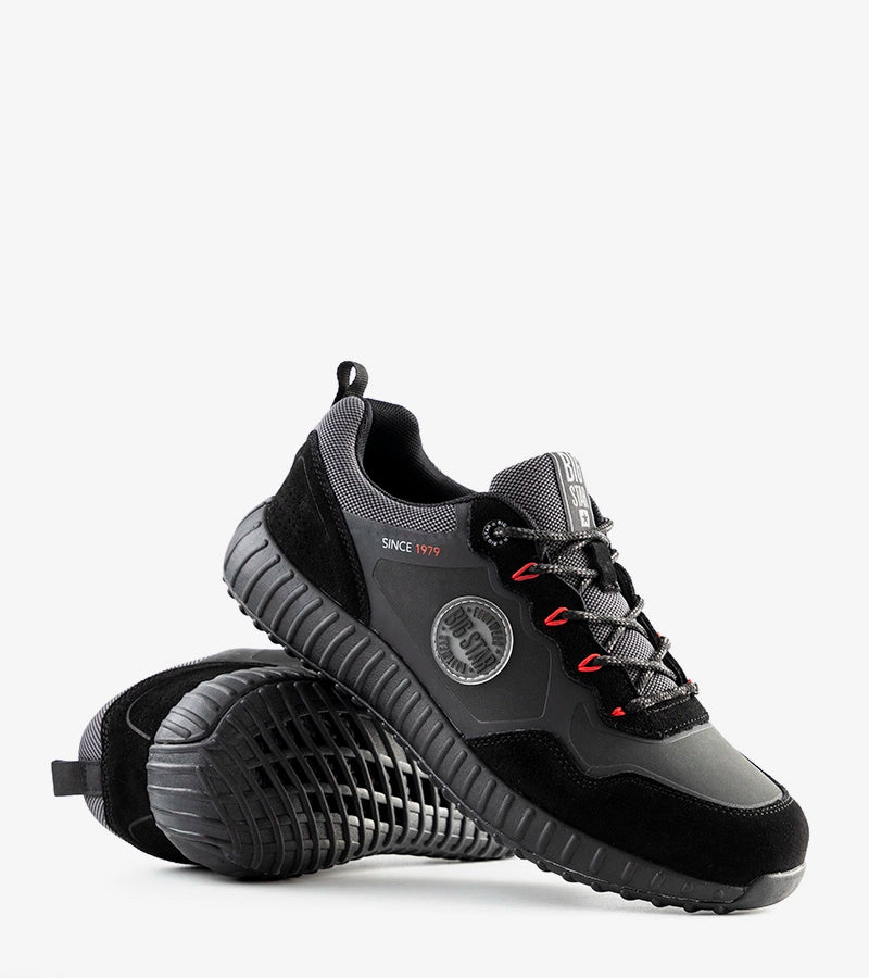 4-Big Star Černá pánská sportovní obuv Florus-4