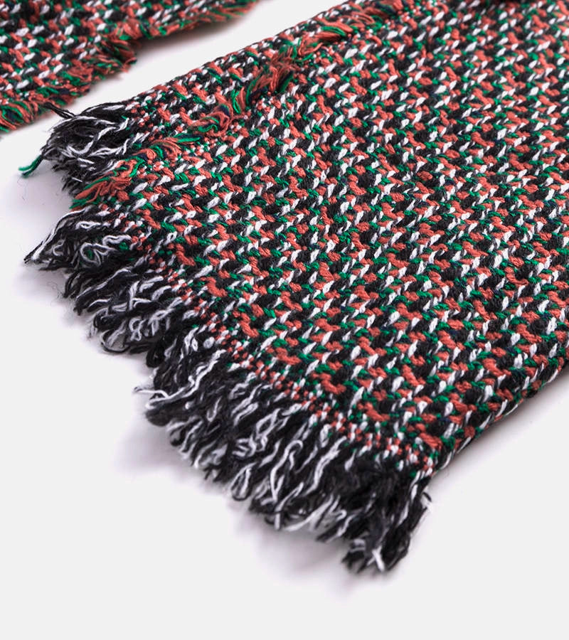 3-Zeleno-oranžová šála Aria-3