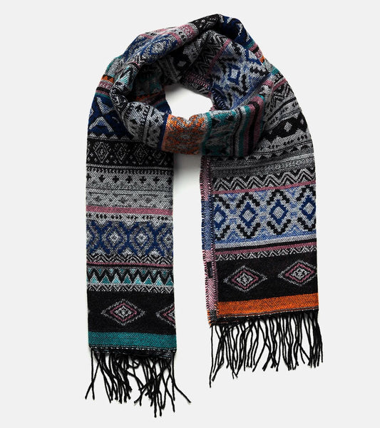 2-Oranžová šála Kobe-2