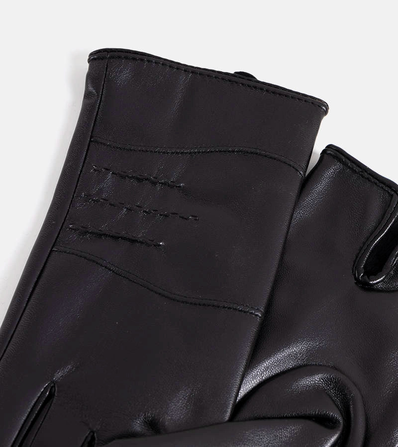 3-Izolované rukavice z černého tylu-3