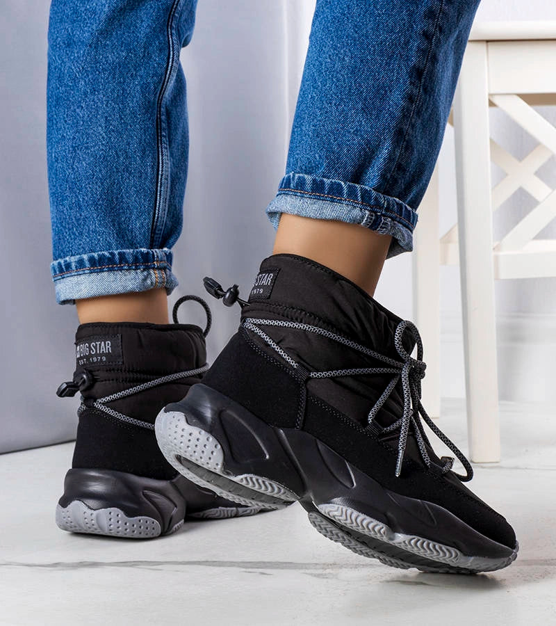 3-Černé sněhule Big Star KK274274-3