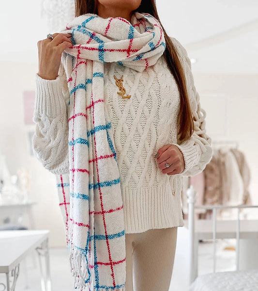 2-Černo modrá šála Aria-2