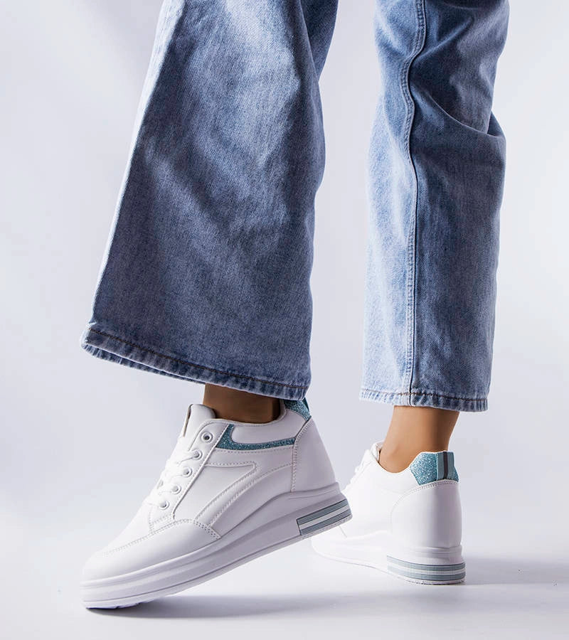 3-Bílé tenisky s třpytivými vložkami Bonevil-3