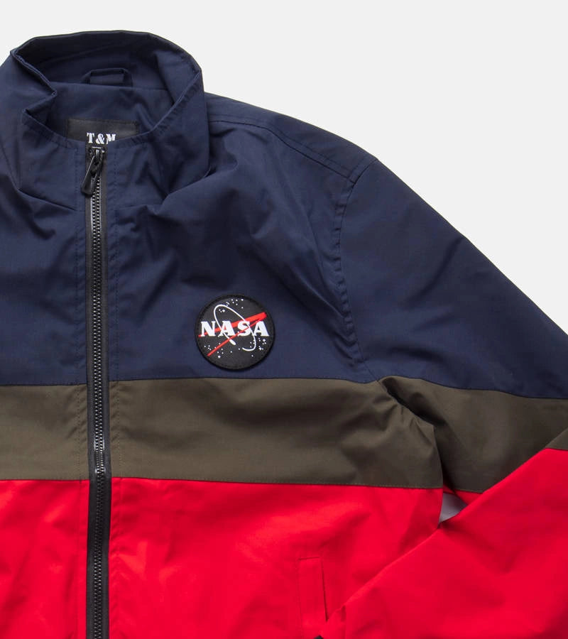 3-Pánská tmavě modrá bunda se stojáčkem Marmion-3