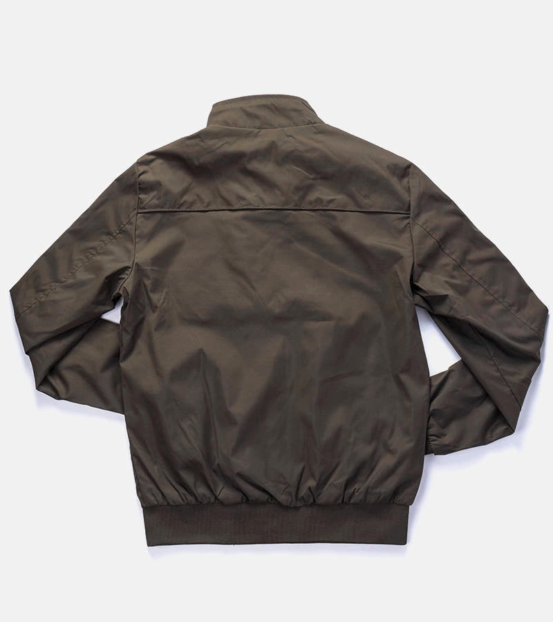 2-Zelená pánská bunda se stojáčkem Desroches-2