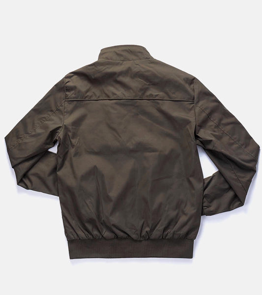 2-Zelená pánská bunda se stojáčkem Desroches-2