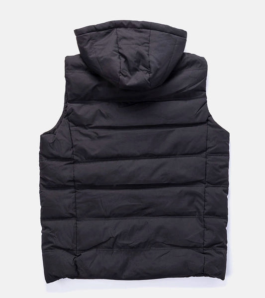 2-Černá pánská prošívaná vesta Allaire-2