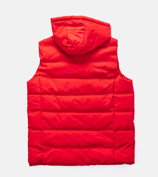 2-Pánská červená prošívaná vesta Allaire-2