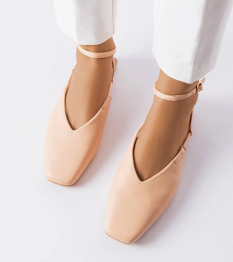 3-Růžové sandály Jehovah s krytou špičkou-3