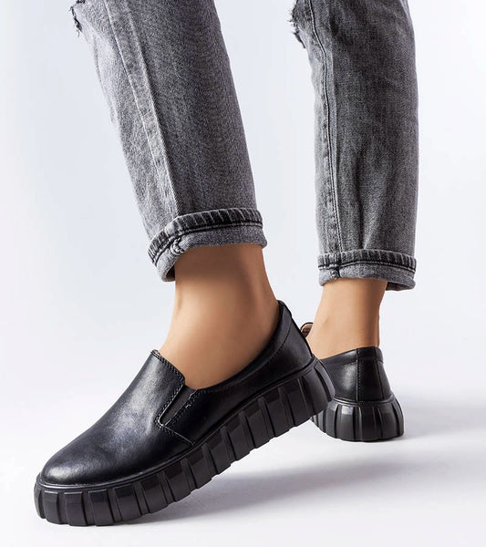 2-Černé polobotky Igreja slip-on-2