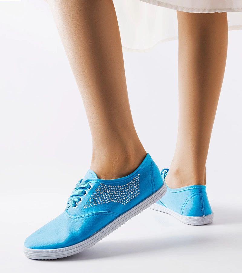 3-Modré zirkonové tenisky Godfrey-3