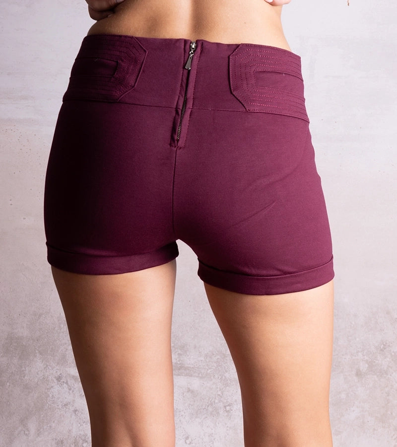 2-Zelené vzorované kalhoty Lévesque-2