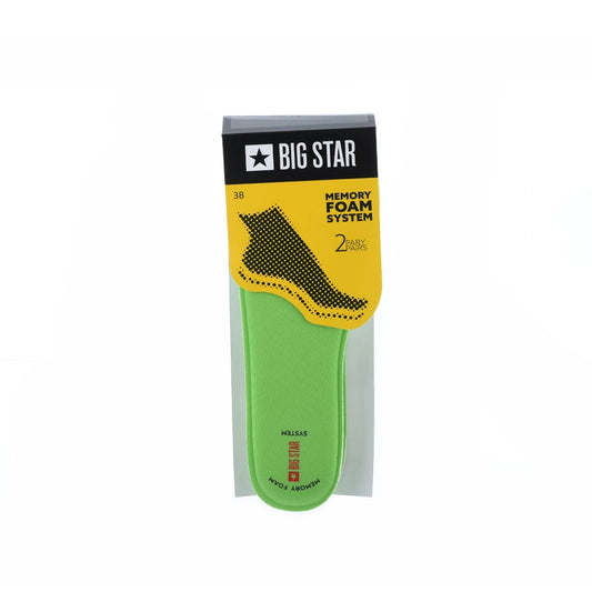 2-Big Star Memory Foam zelené vložky do bot-2