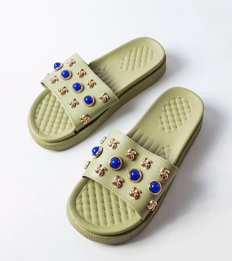 3-Zelené zdobené žabky Montesarchio-3