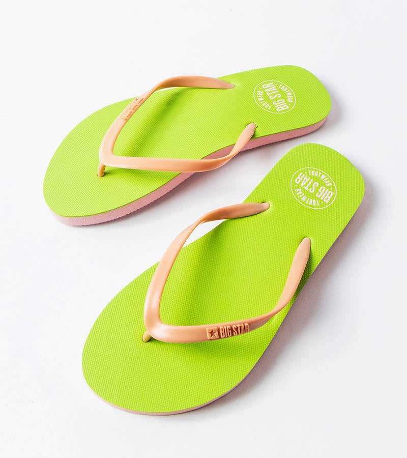 3-Zeleno-růžové žabky Big Star FF274A330-3