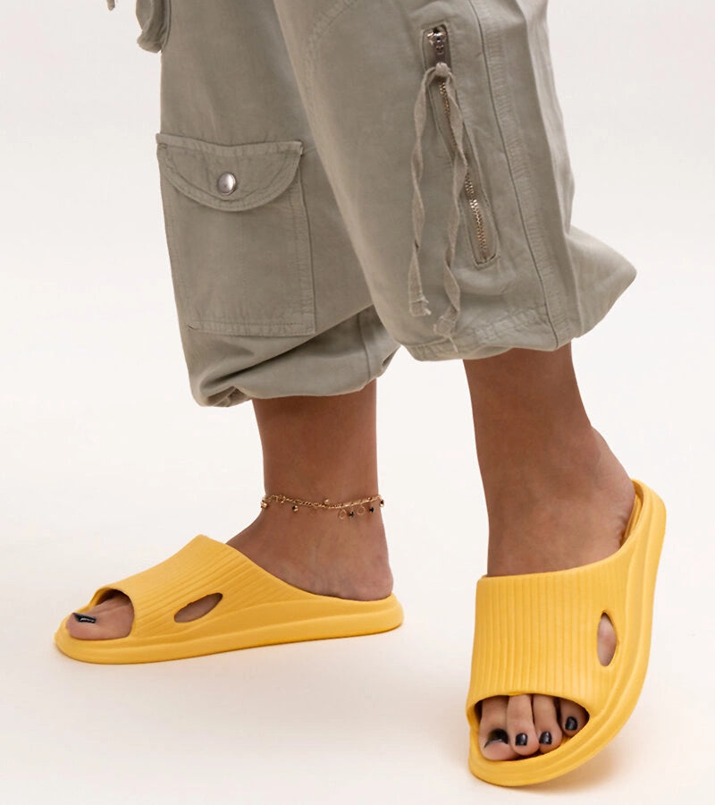 3-Žluté pěnové pantofle Myrtile-3