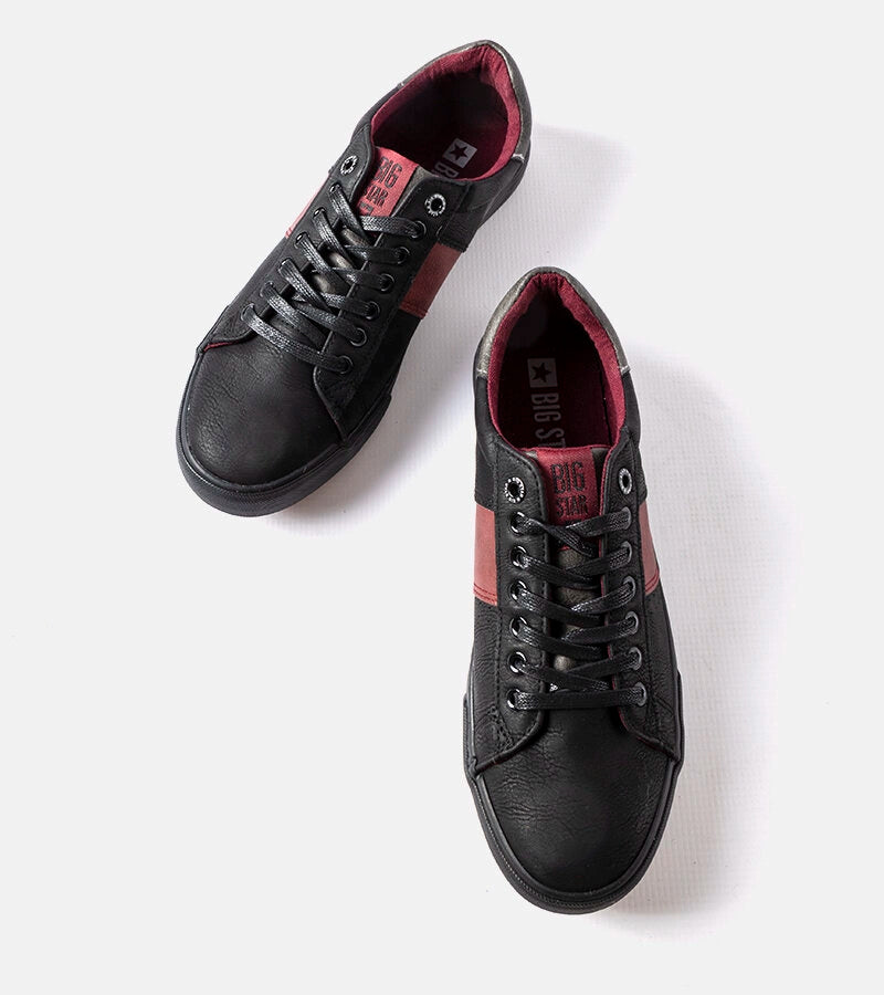 4-Big Star černé pánské tenisky Ricard-4