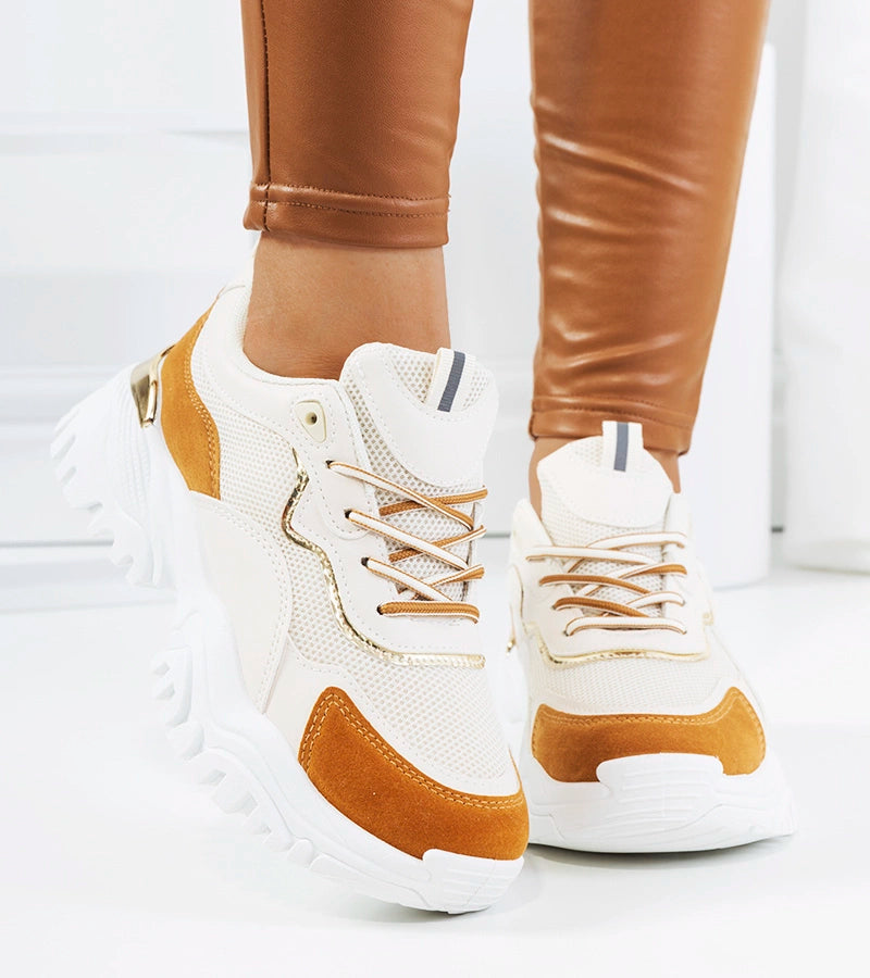 1-Béžová sportovní obuv Osorio-1