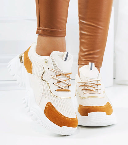 1-Béžová sportovní obuv Osorio-1