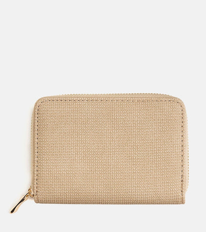 1-Béžová dámská peněženka Gunn-1