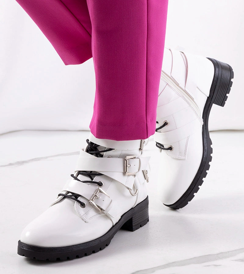 1-Bílá boty Donsa-1