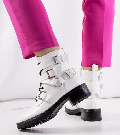 2-Bílá boty Donsa-2