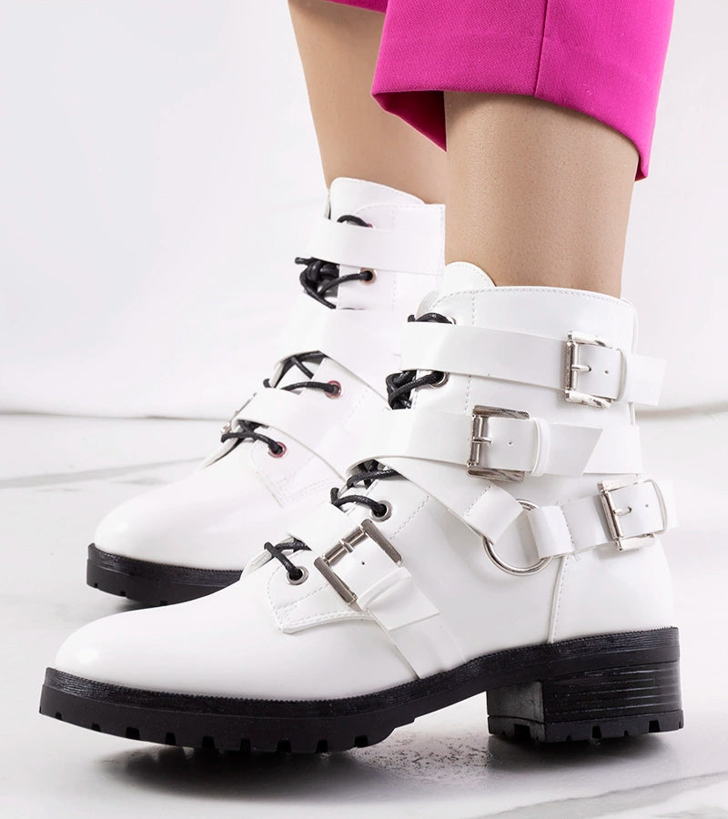 3-Bílá boty Donsa-3