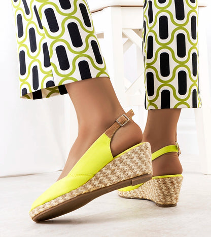 3-Zelené sandály na platformě Gonca-3