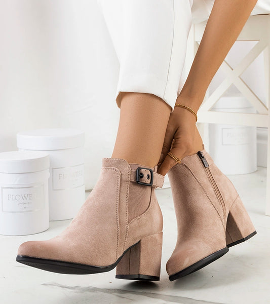 1-Béžová boty Glenarm-1