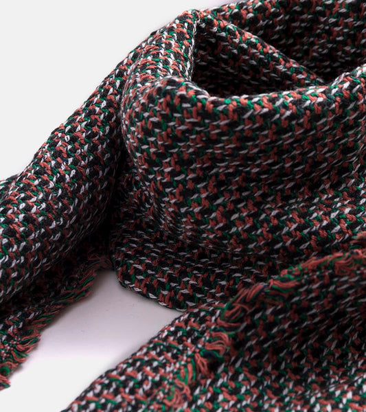 2-Zeleno-oranžová šála Aria-2