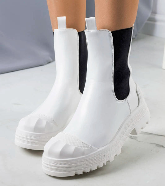 1-Bílé boty dámské oblečení Crispo-1