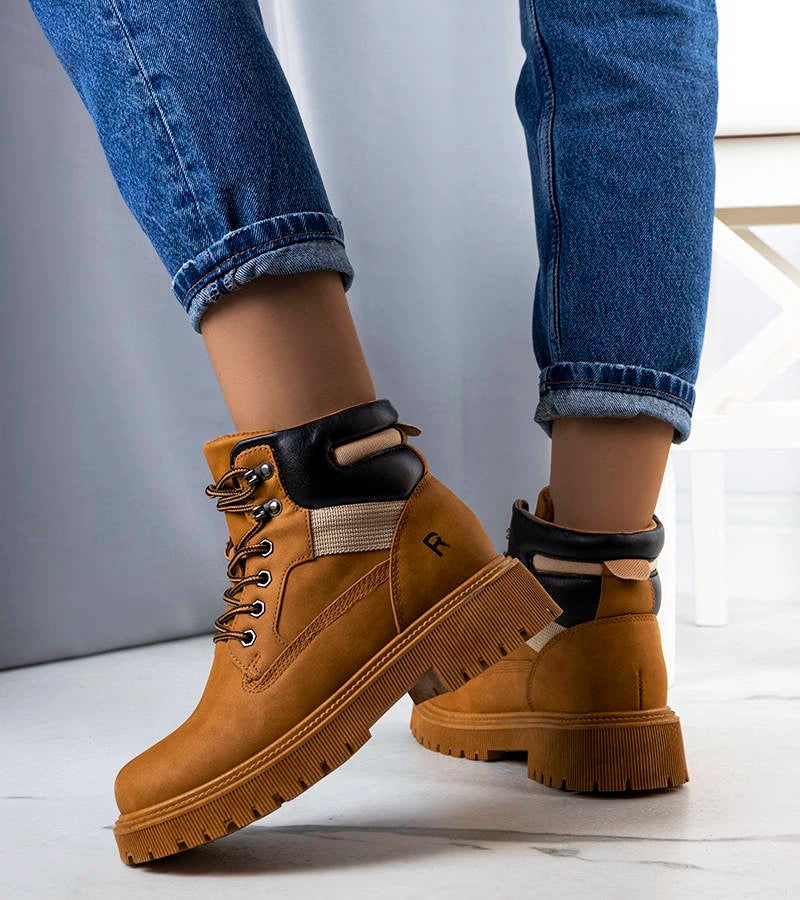 3-Hnědé zateplené traperské boty Nadel-3