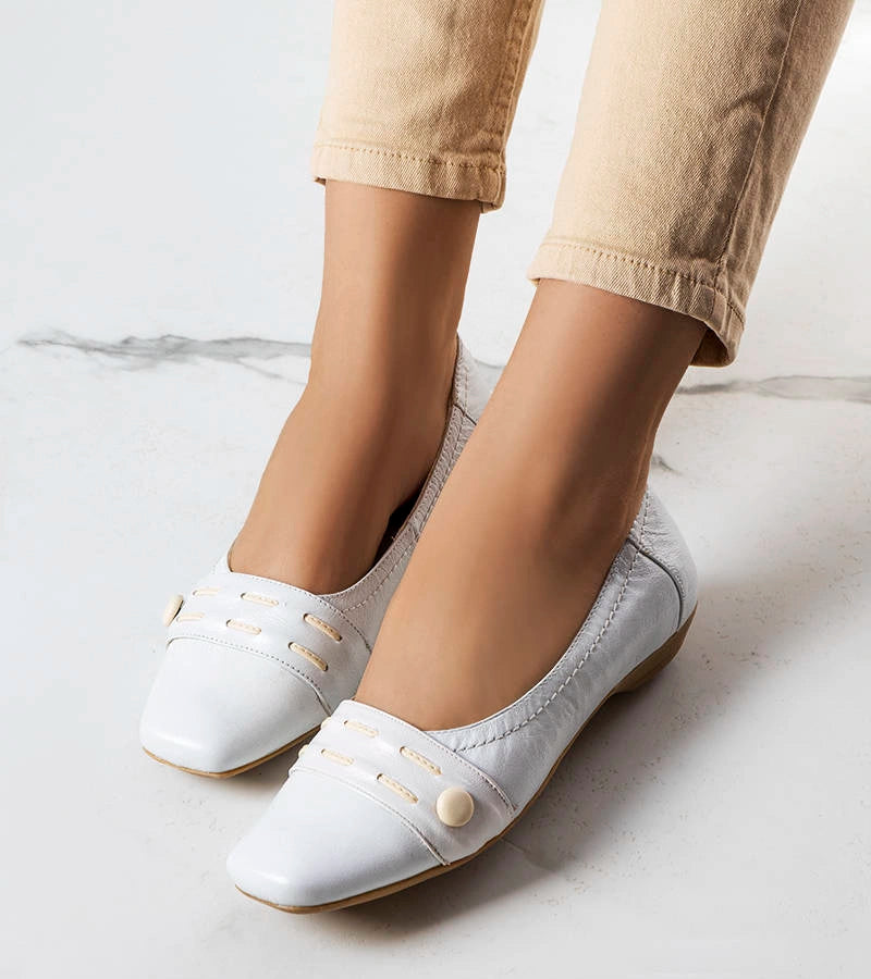 2-Bílé baleríny Lioma-2