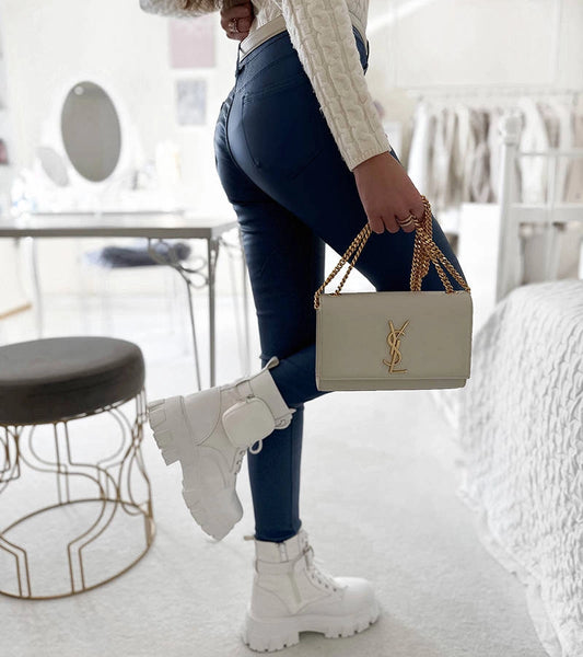 2-Modré voskované kalhoty Benicio-2