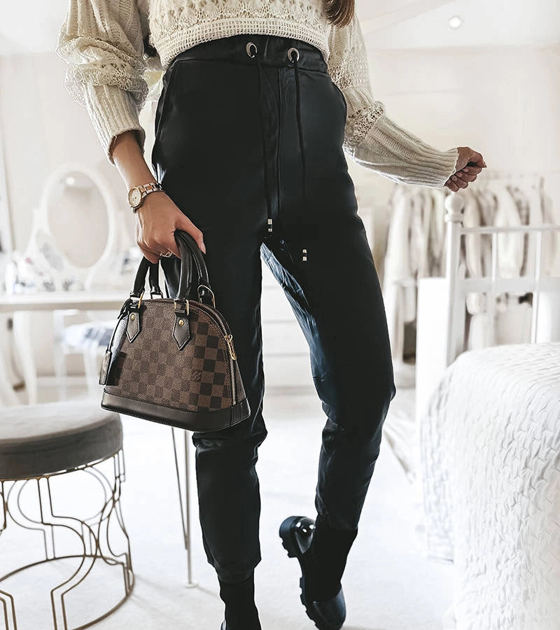 5-Voskované běžecké kalhoty Green Zane-5