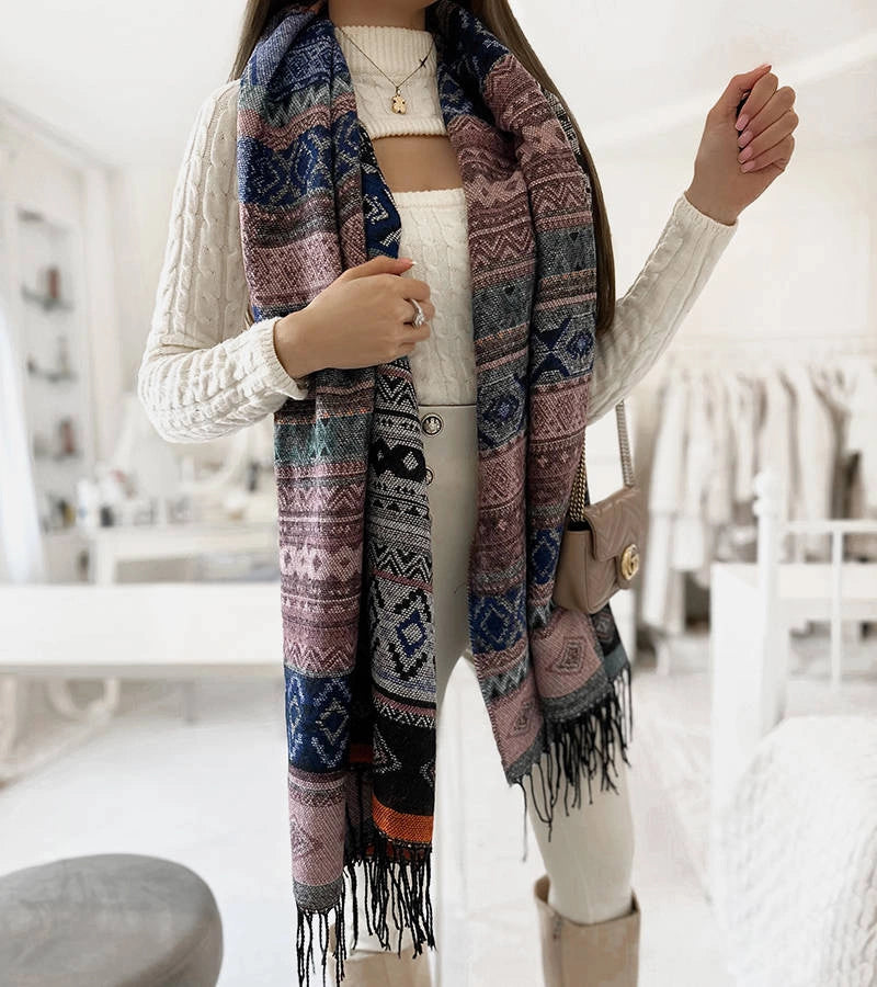 10-Oranžová šála Kobe-10