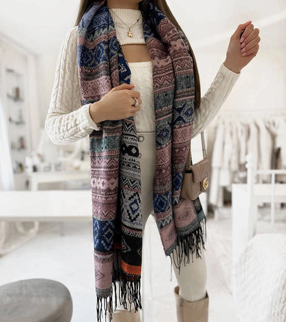 10-Oranžová šála Kobe-10