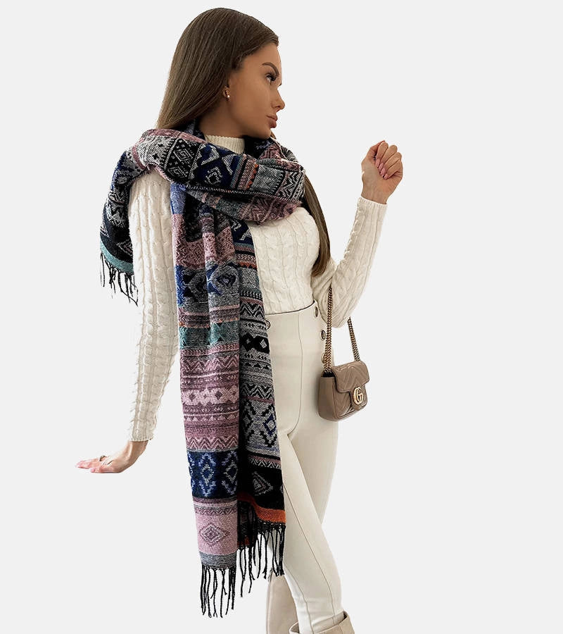 9-Oranžová šála Kobe-9