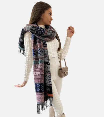 9-Oranžová šála Kobe-9