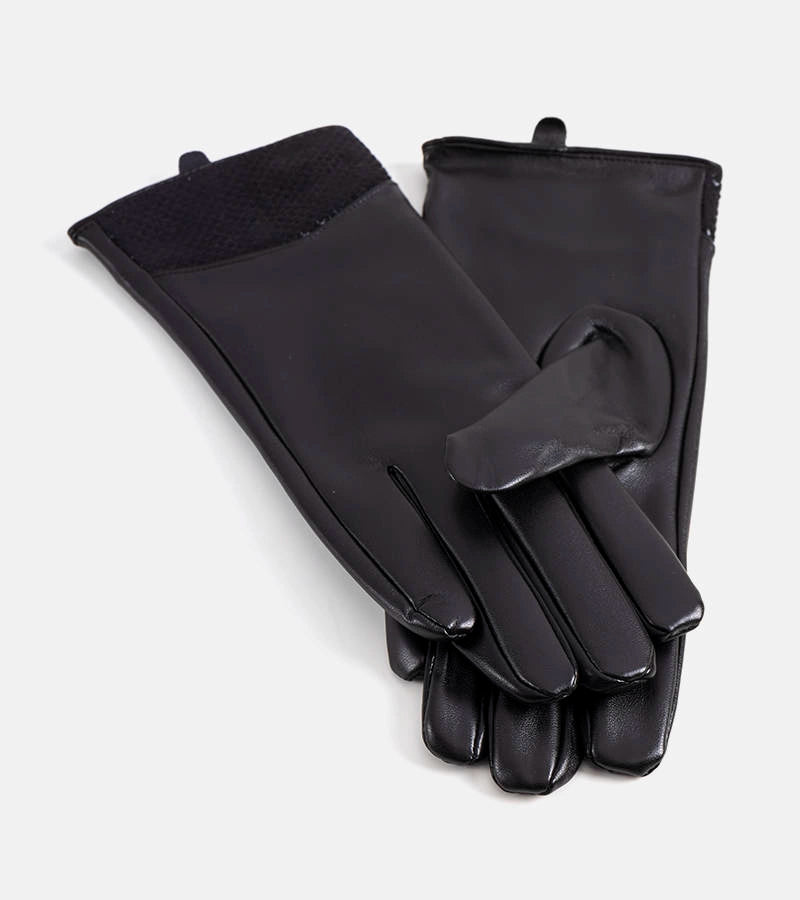 3-Černé zateplené rukavice Moure-3