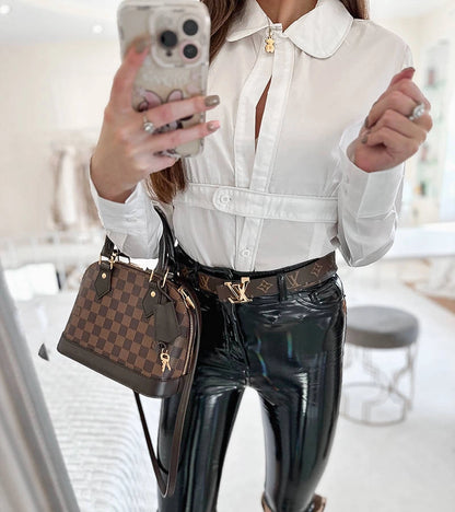 5-Bílá dámská košile Babeti-5