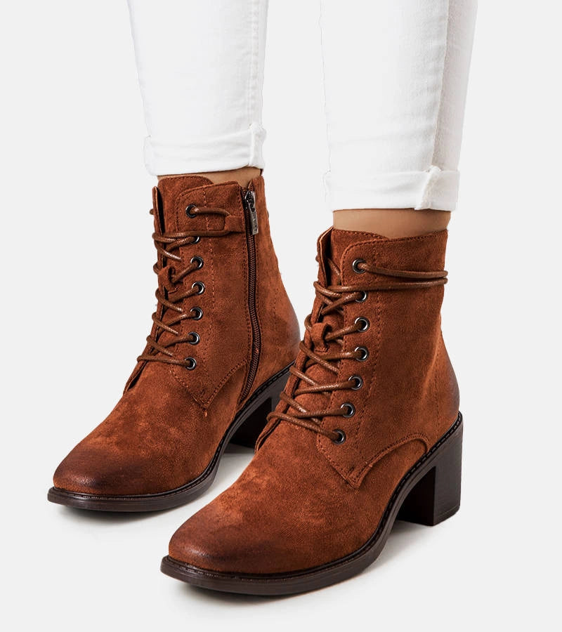 4-Brown boty Sanlow-4