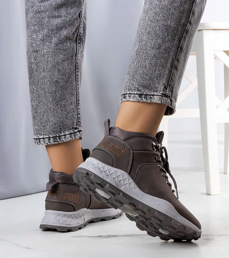 3-Šedé zateplené dámské trappery Adleri-3