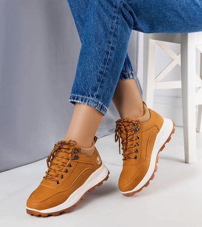 3-Hnědé zateplené dámské trapery Durani-3