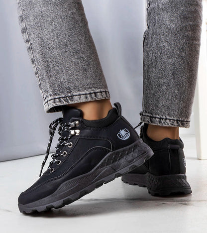 3-Černé zateplené dámské trapery Durani-3