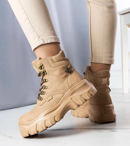 3-Béžové tepláky Big Star KK274366-3