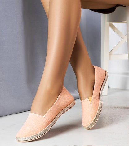 2-Růžové dámské espadrilky Amiral-2