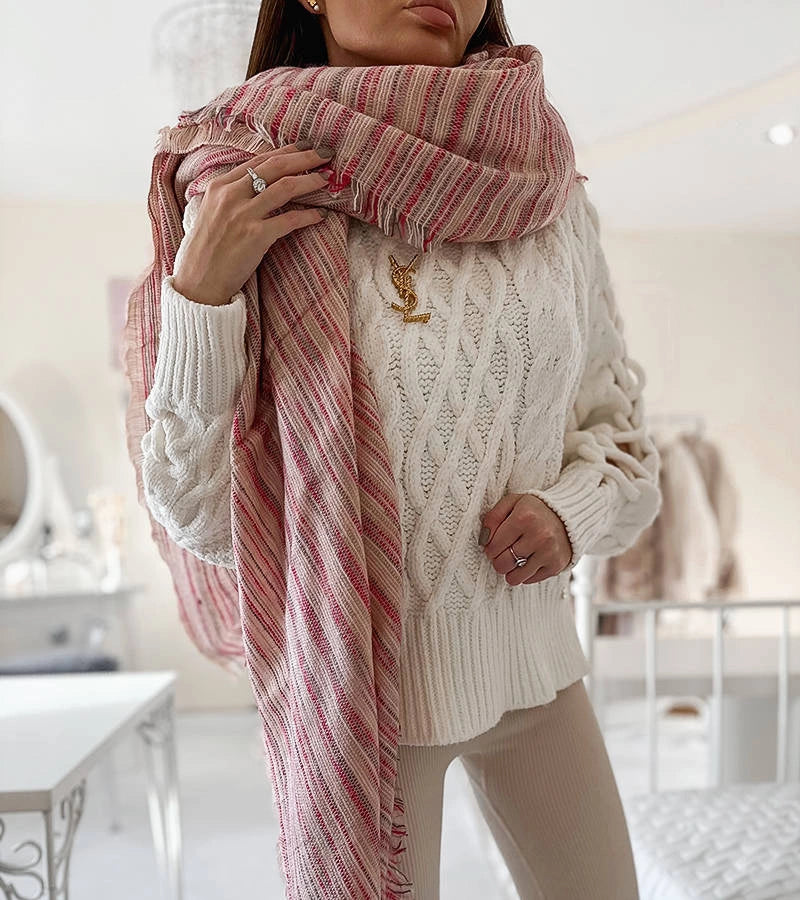 3-Nyomi růžový šátek-3