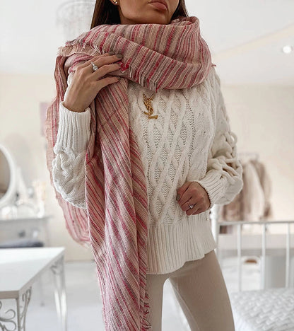 3-Nyomi růžový šátek-3