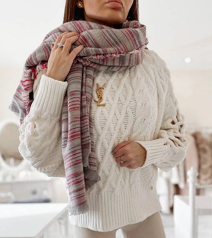 2-Nyomi fialový šátek-2